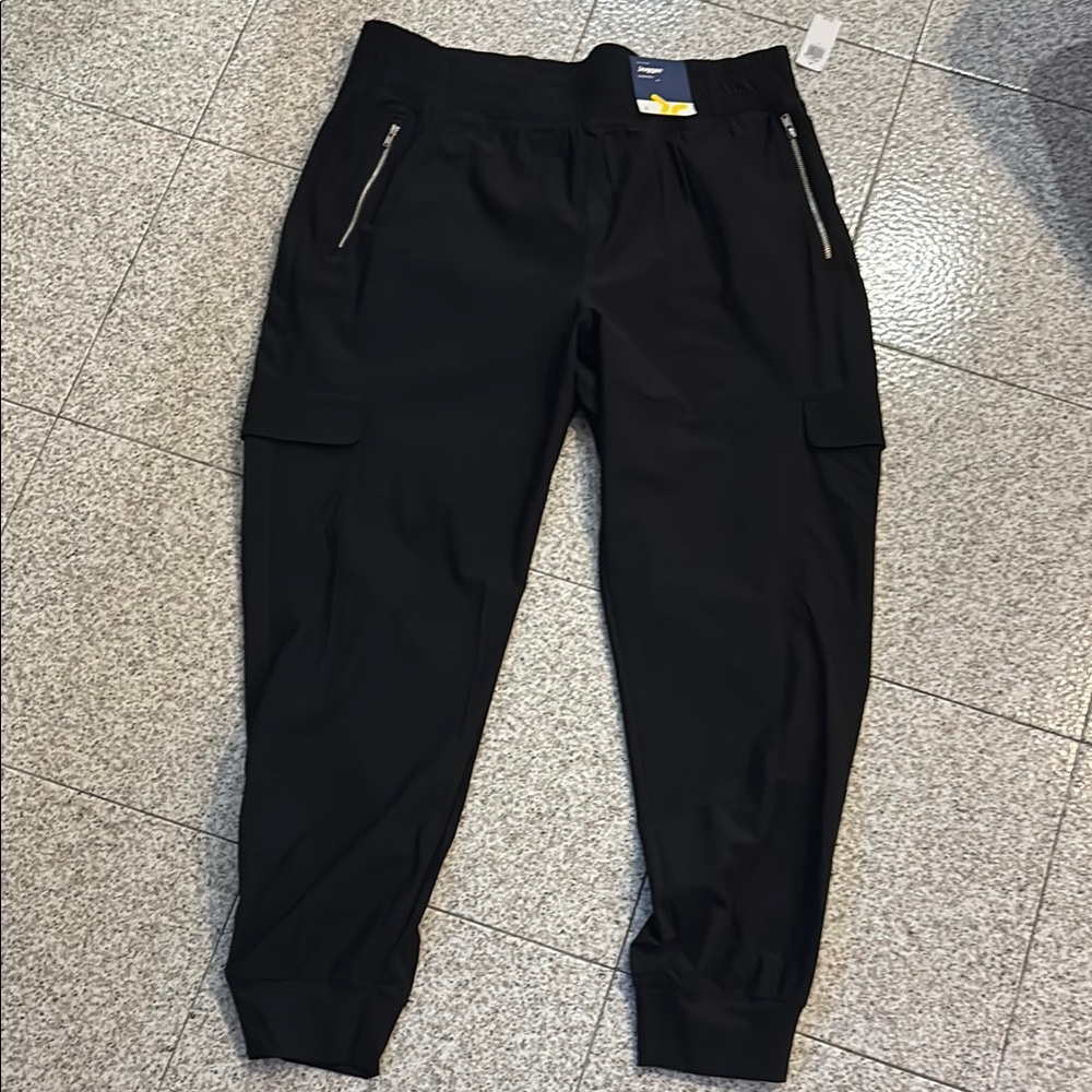 Woman’s black joggers